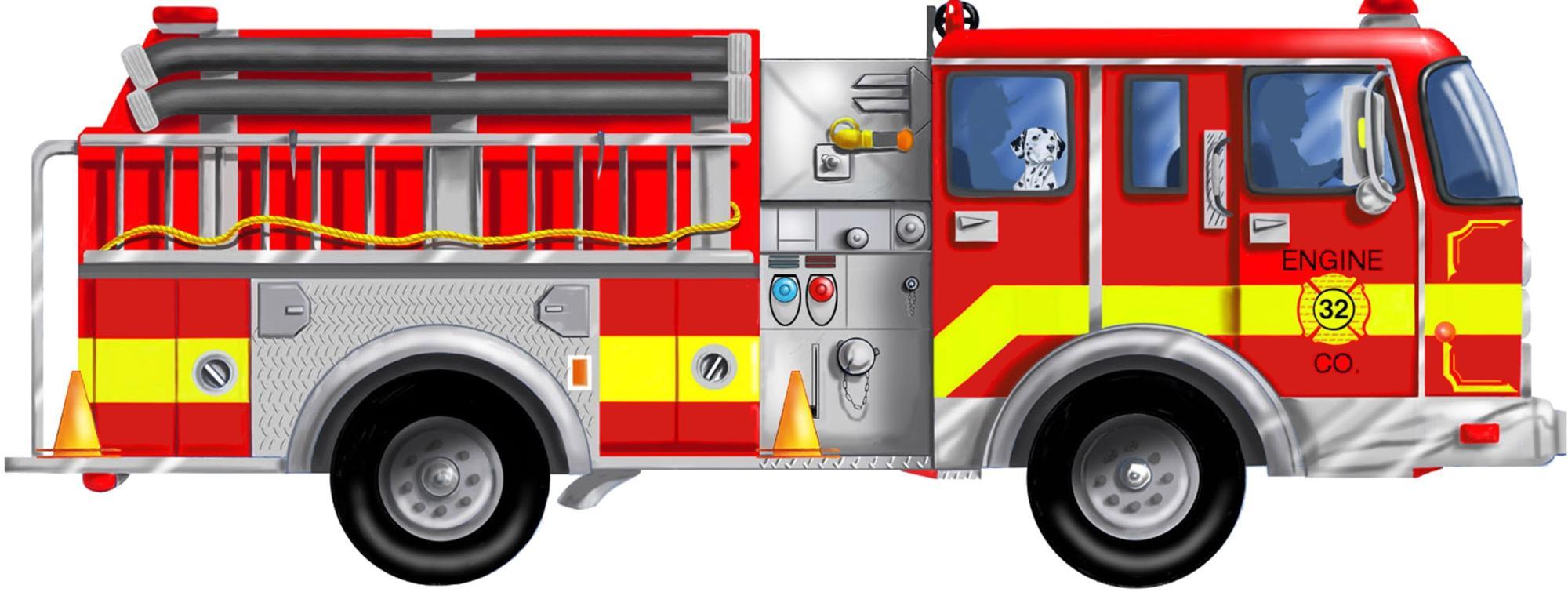 CARTOON IMAGES, ART INSERTS » firetruck (18)